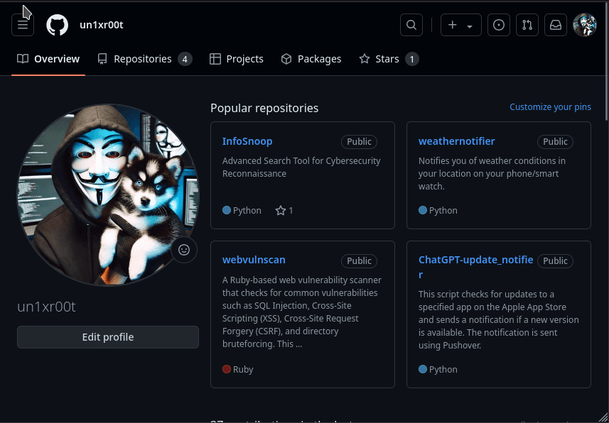 GitHub Repositories