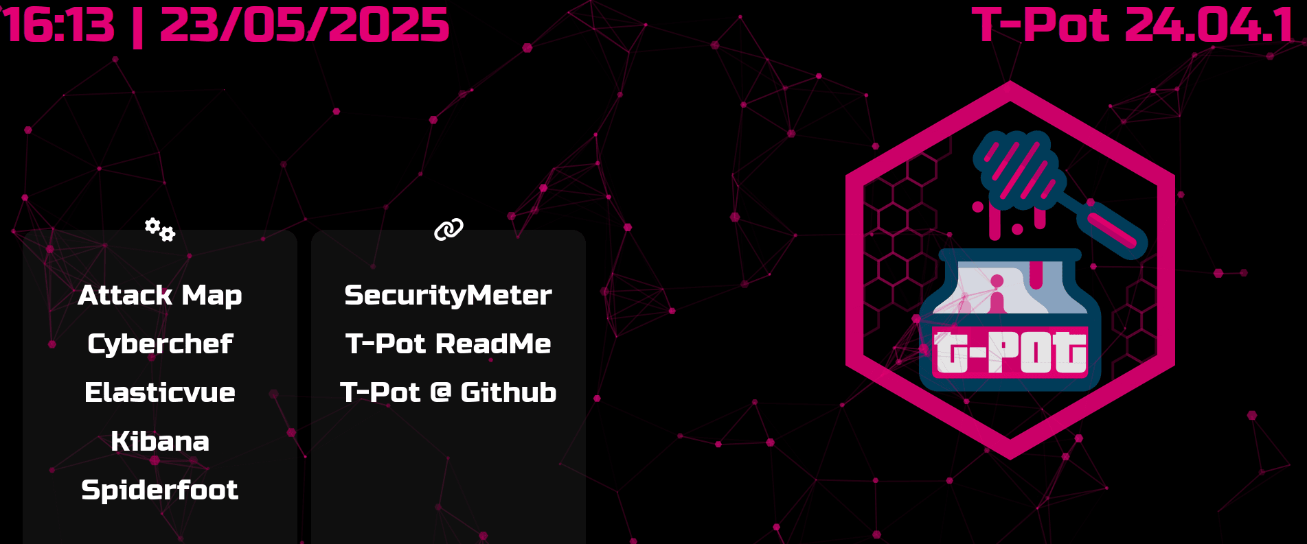 T-Pot Honeypot Dashboard